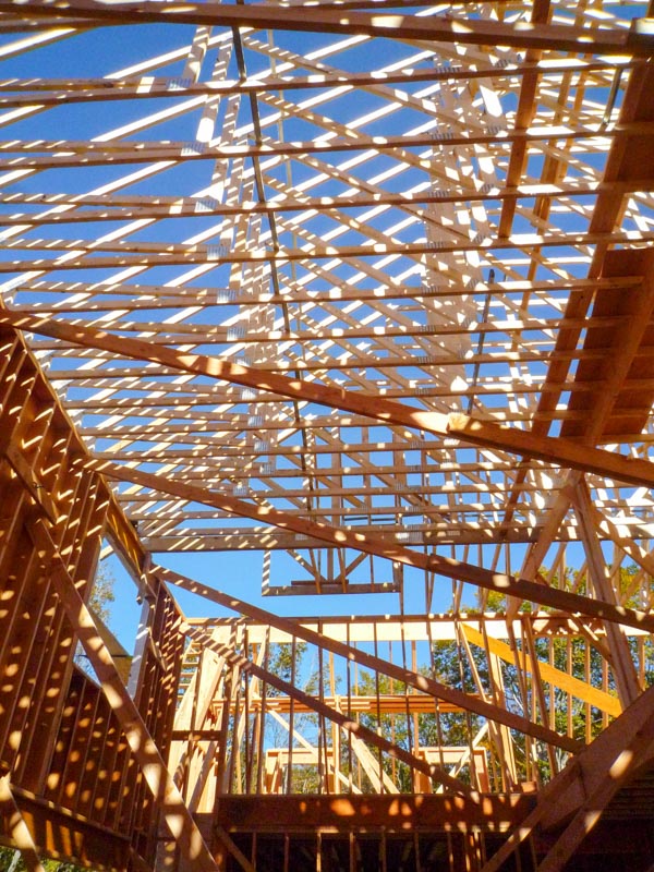 DMS framing crew at work